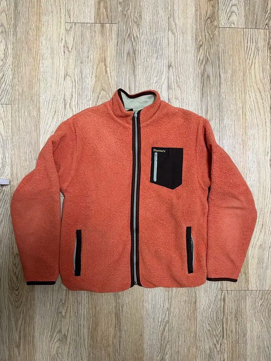 フェローズ リバーシブル フリース ジップアップ ジャケット