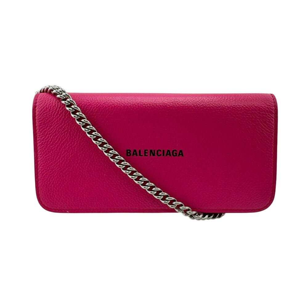 BALENCIAGAバレンシアガ 593784 キャッシュコンチネンタルオンチェーン