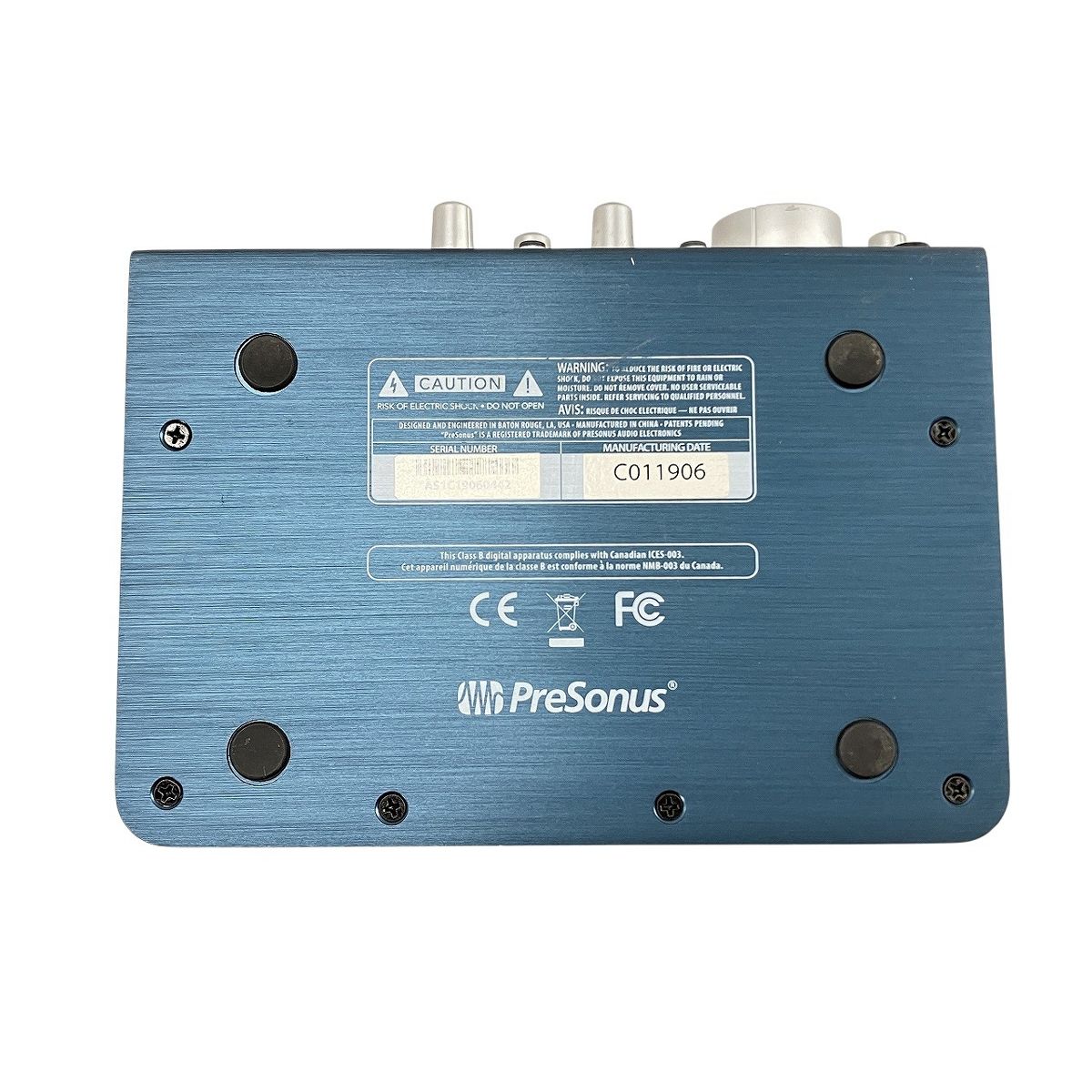 オーディオインターフェイス