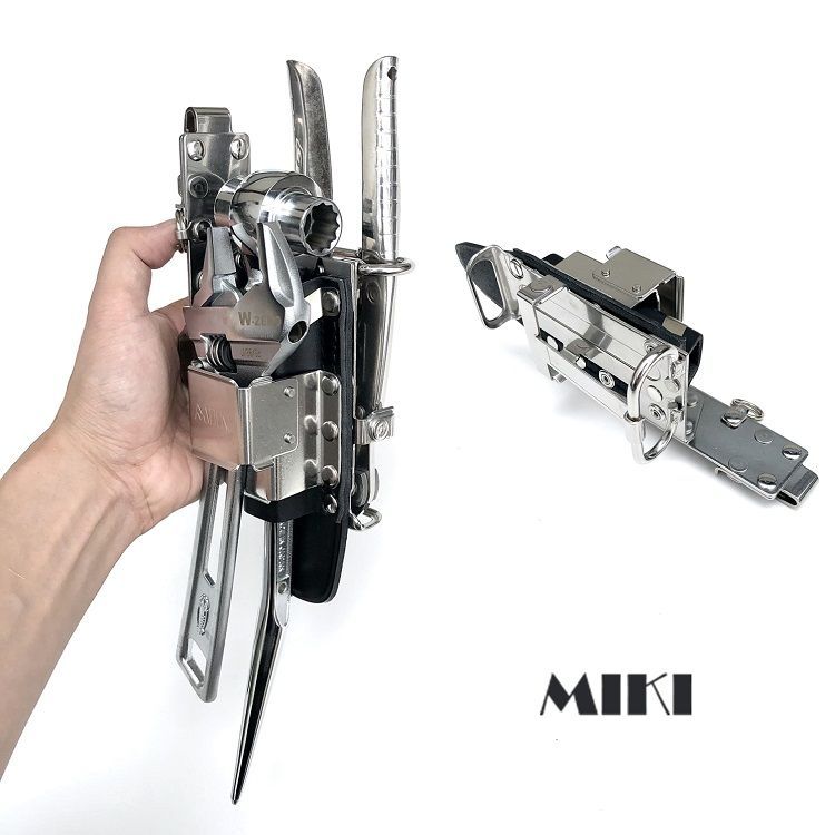 三貴MIKI 工具ホルダー工具差し SPH着脱タイプ SPH658Z ラチェットレンチ モンキーレンチ カッターホルダー 3連差し