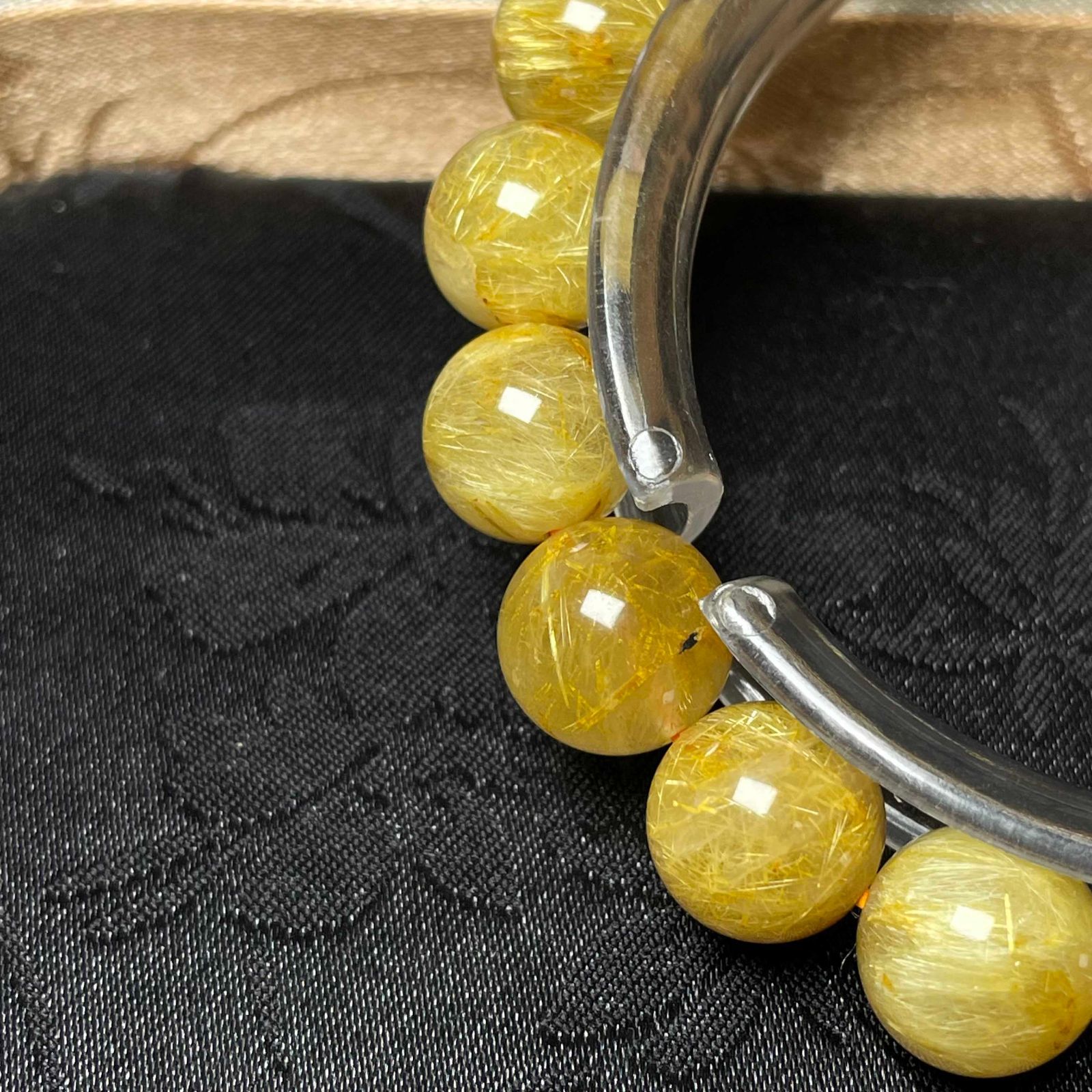 満針ルチルクォーツ