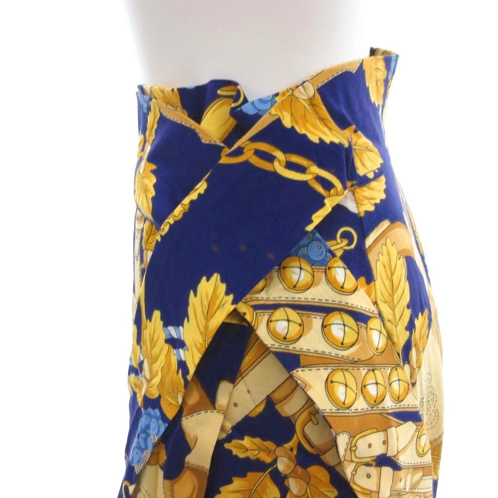 ラップスカート ひざ丈