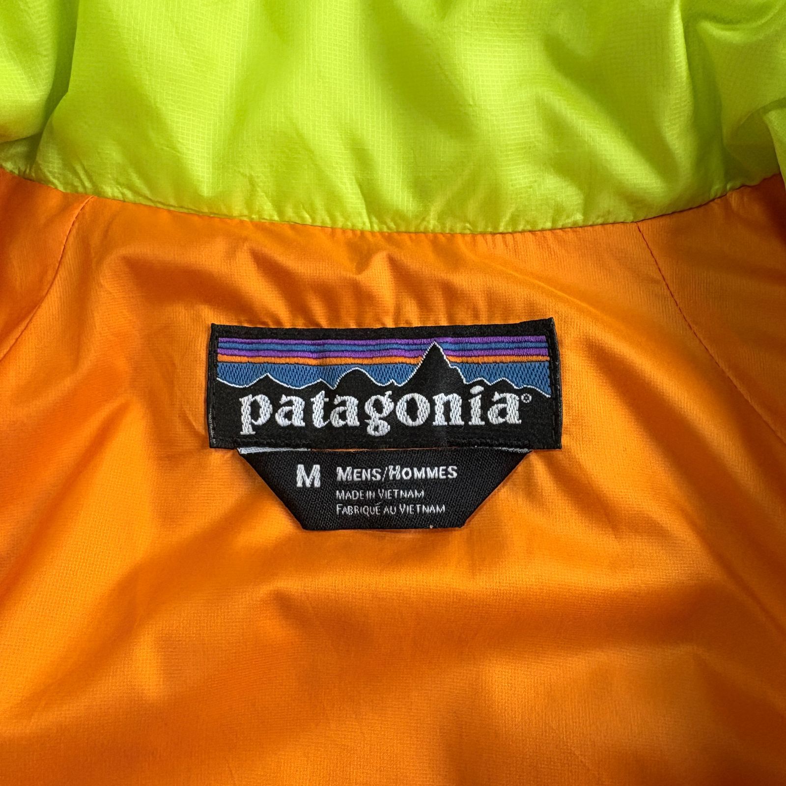 2011年製 patagonia Nano Puff Vest ” PRIMALOFT ” 【 neon yellow