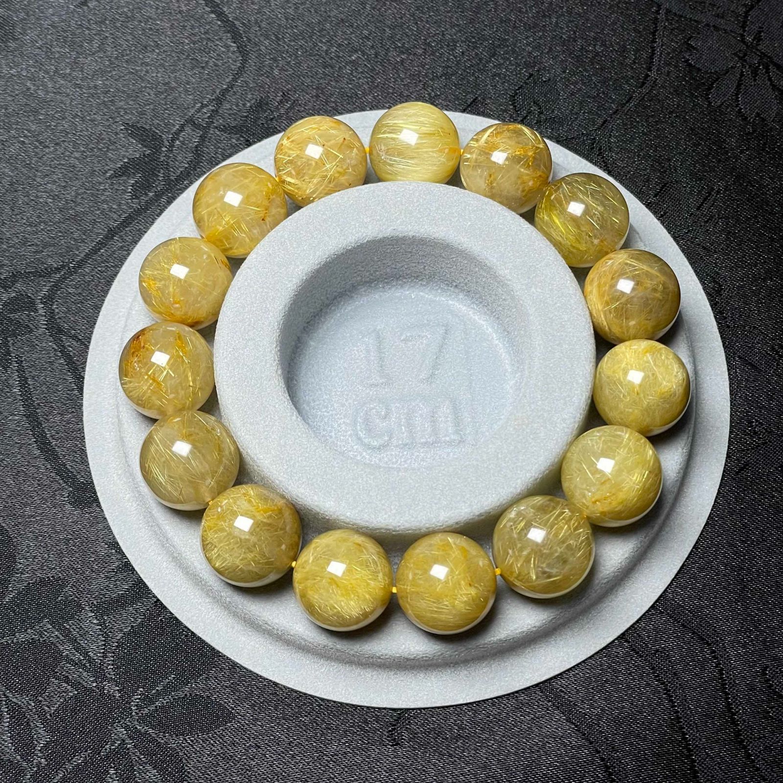 ! 満針ルチルクォーツ