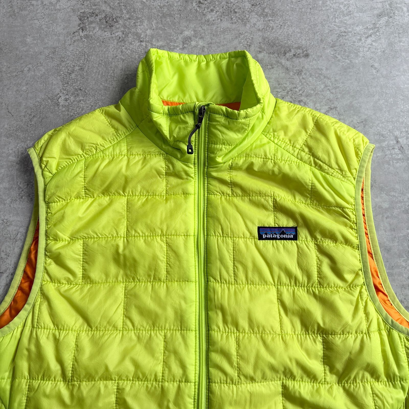 2011年製 patagonia Nano Puff Vest ” PRIMALOFT ” 【 neon yellow