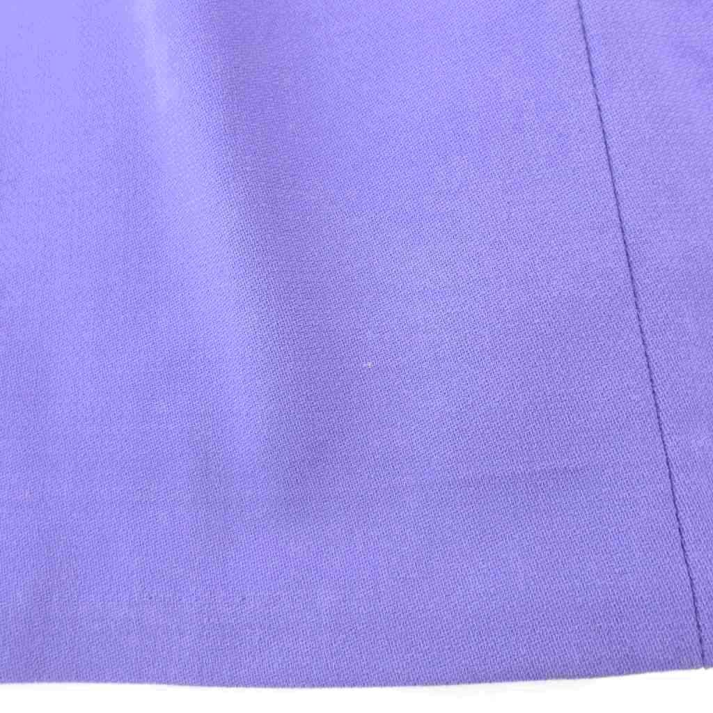 セリーヌ CELINE ヴィンテージ タイトスカート ミディ丈 40 バイオレット ゴールド金具 UO GULLKHAN_COM