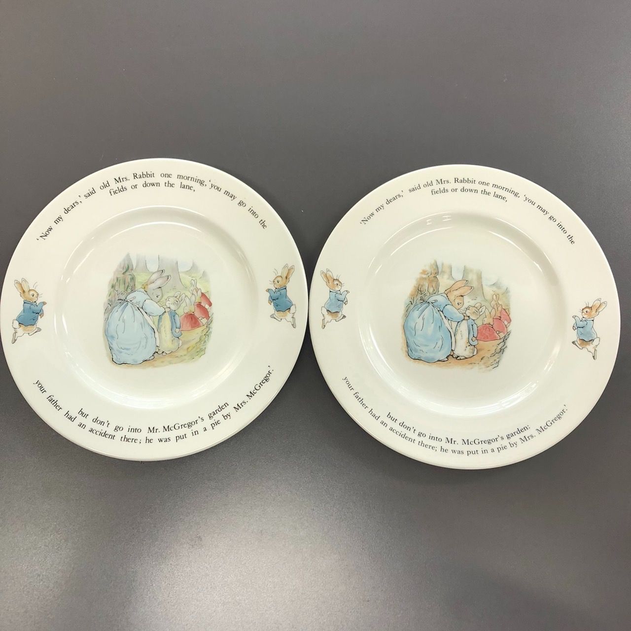 ピーターラビット WEDGWOOD 大皿 平皿 新刻印 2枚セット 25cm - メルカリ