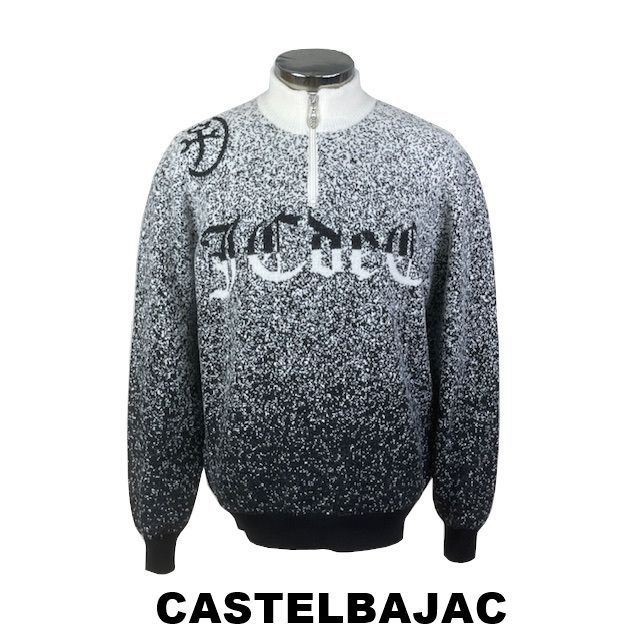 カステルバジャック CASTELBAJAC ハーフジップセーター 7215461119 シロ