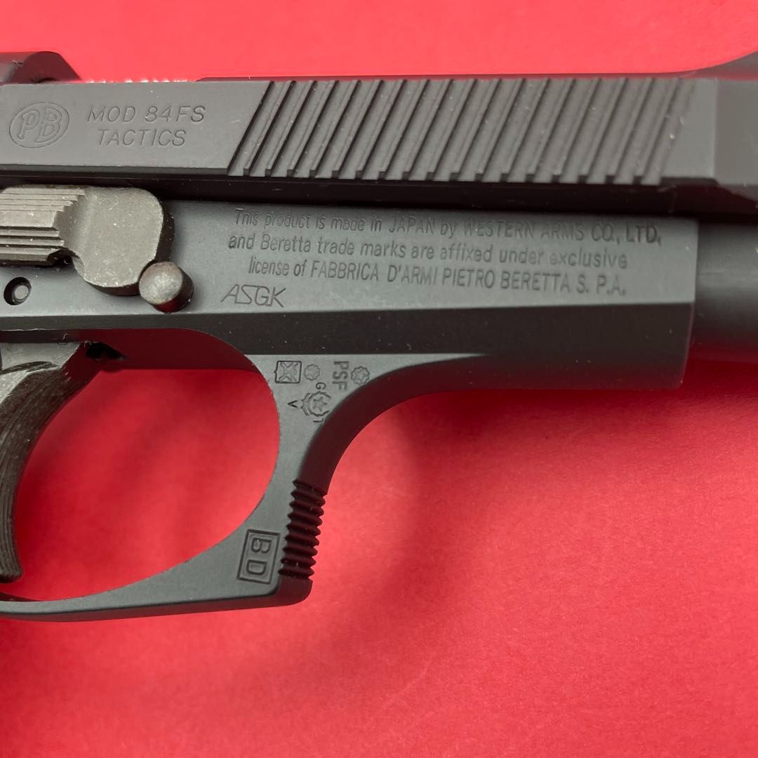 美品】WA ベレッタ M84FS チーター HWブラック ウエスタンアームズ