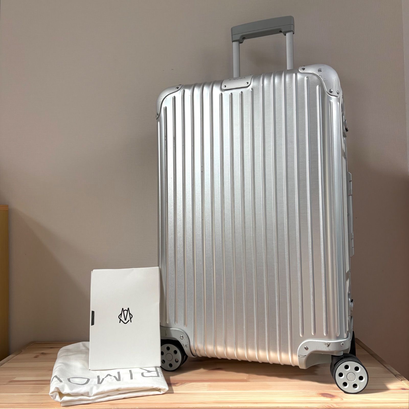 生涯保証 RIMOWA ORIGINAL CHECK IN M リモワ オリジナル チェックイン 60L キャリーケース