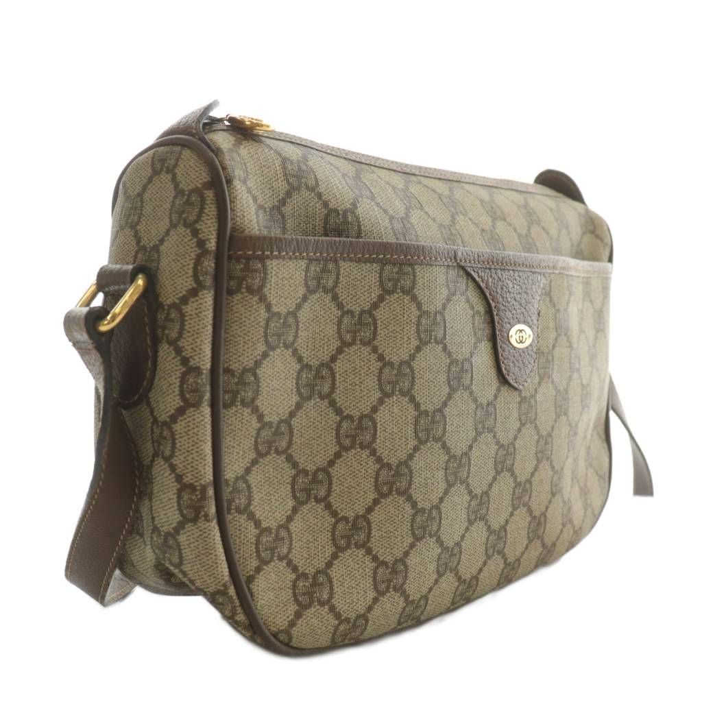 GUCCI キャンバス GGスプリーム GGプラス ブラウン ショルダー グッチ GUCCI オールドグッチ ショルダーバッグ GGスプリーム