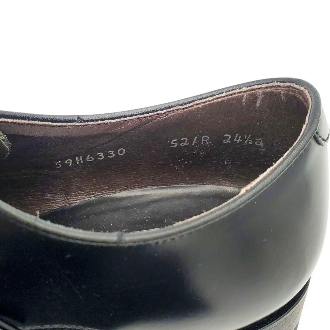 REGAL リーガル ビジネスシューズ ドレスシューズ 外羽根 Uチップ 革靴 本革 紳士靴 冠婚葬祭 フォーマル 就活 型番 521 R 黒