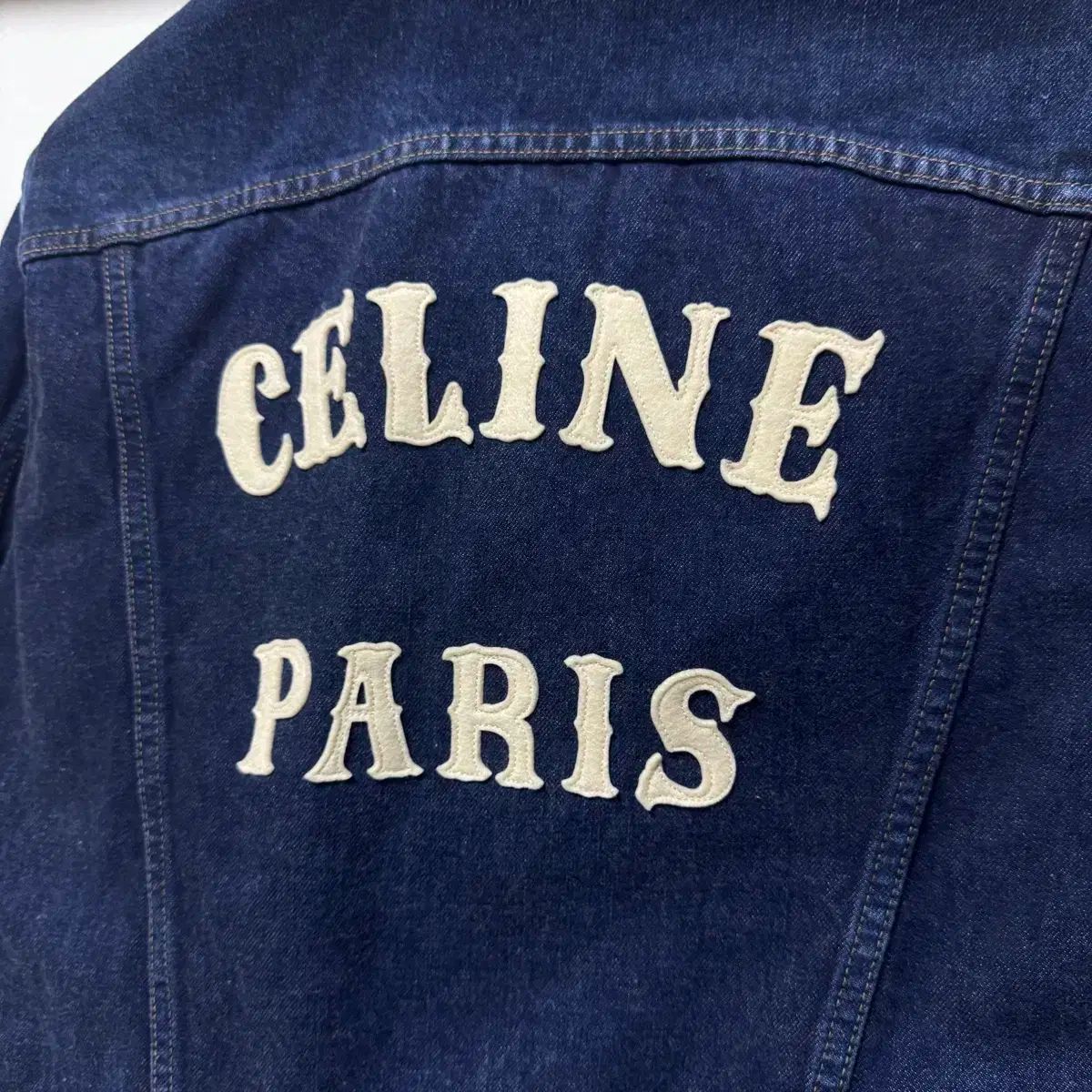 セリーヌ パリ トラッカー デニム ジャケット M