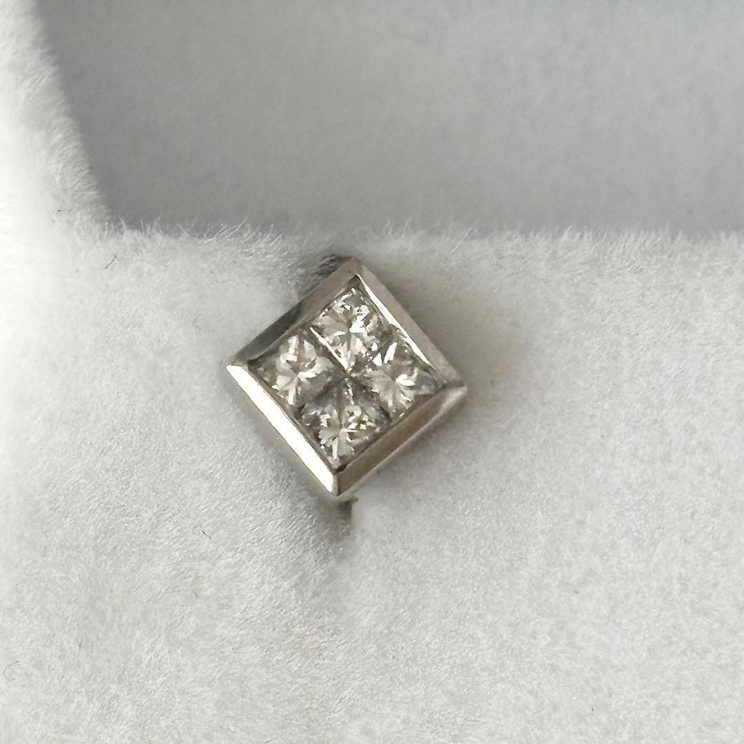 297【ヴァンドーム青山】プラチナ ダイヤモンド 合計0.40ct ピアス