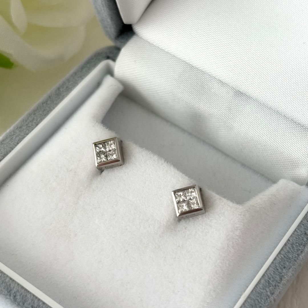 297【ヴァンドーム青山】プラチナ　ダイヤモンド　合計0.40ct ピアス 297【ヴァンドーム青山】プラチナ ダイヤモンド 合計0.40ct ピアス
