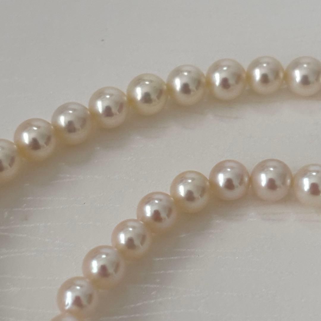 217【ミキモト】シルバー パール 約5.0-5.3mm ネックレス - メルカリ