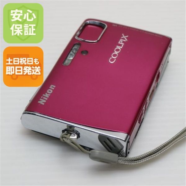 良品中古 COOLPIX S51 ビビッドピンク 即日発送 Nikon デジカメ