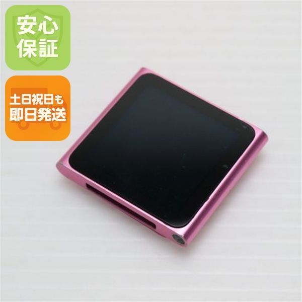 超 iPOD nano 第6世代 16GB ピンク MC698J A 本体 土日祝発送OK 05000