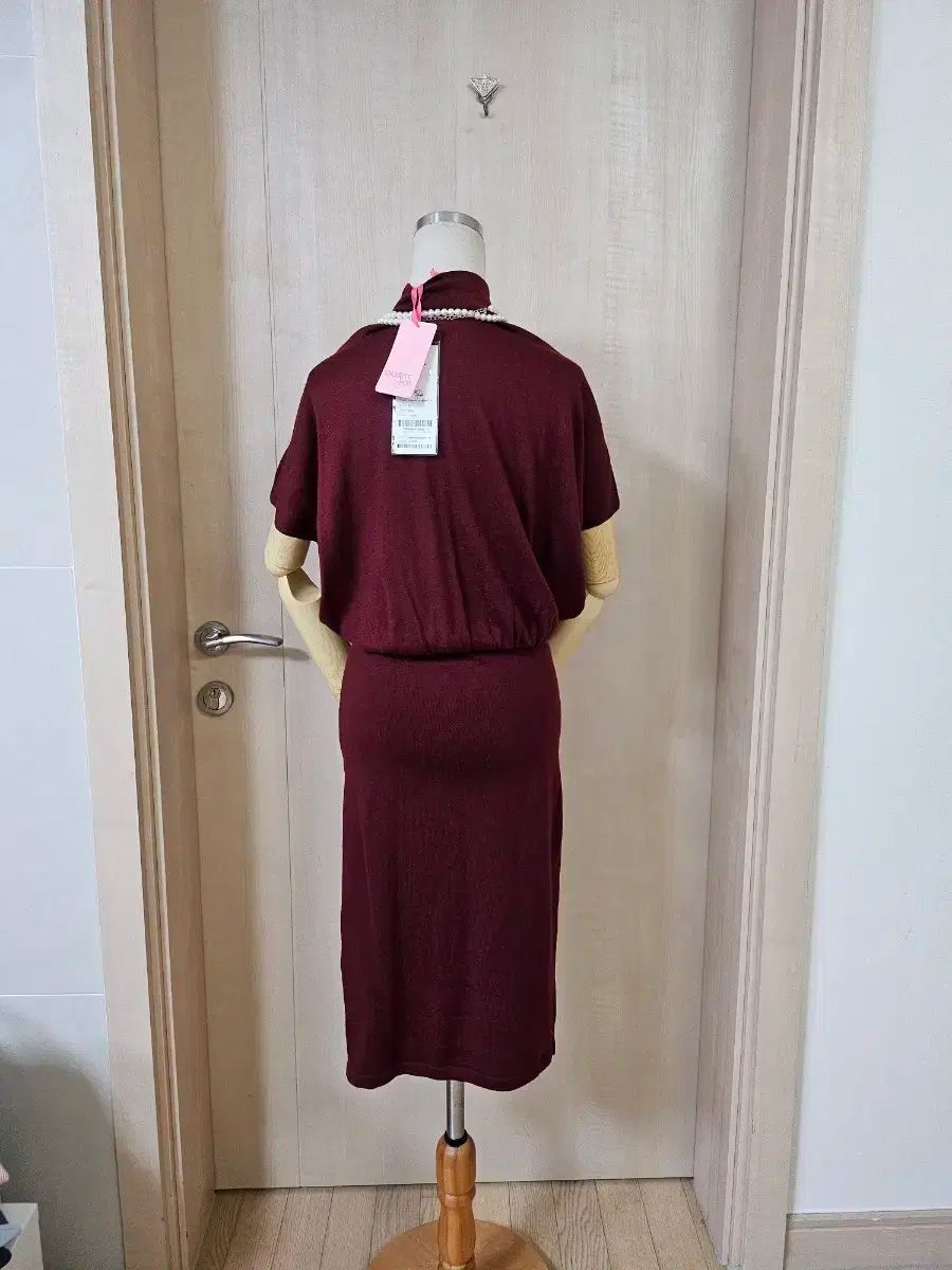 JESSI NEWYORK バーガンディ ニット ONE PIECE 55