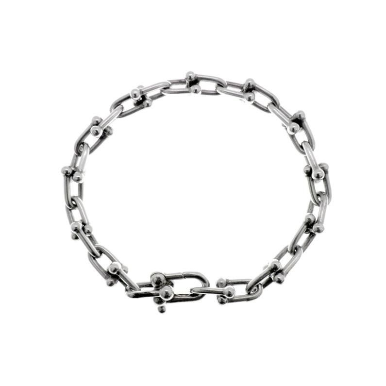 ティファニー Tiffany - Co. HARD WEAR ハードウェア スモールリンク シルバー ブレスレット w24598