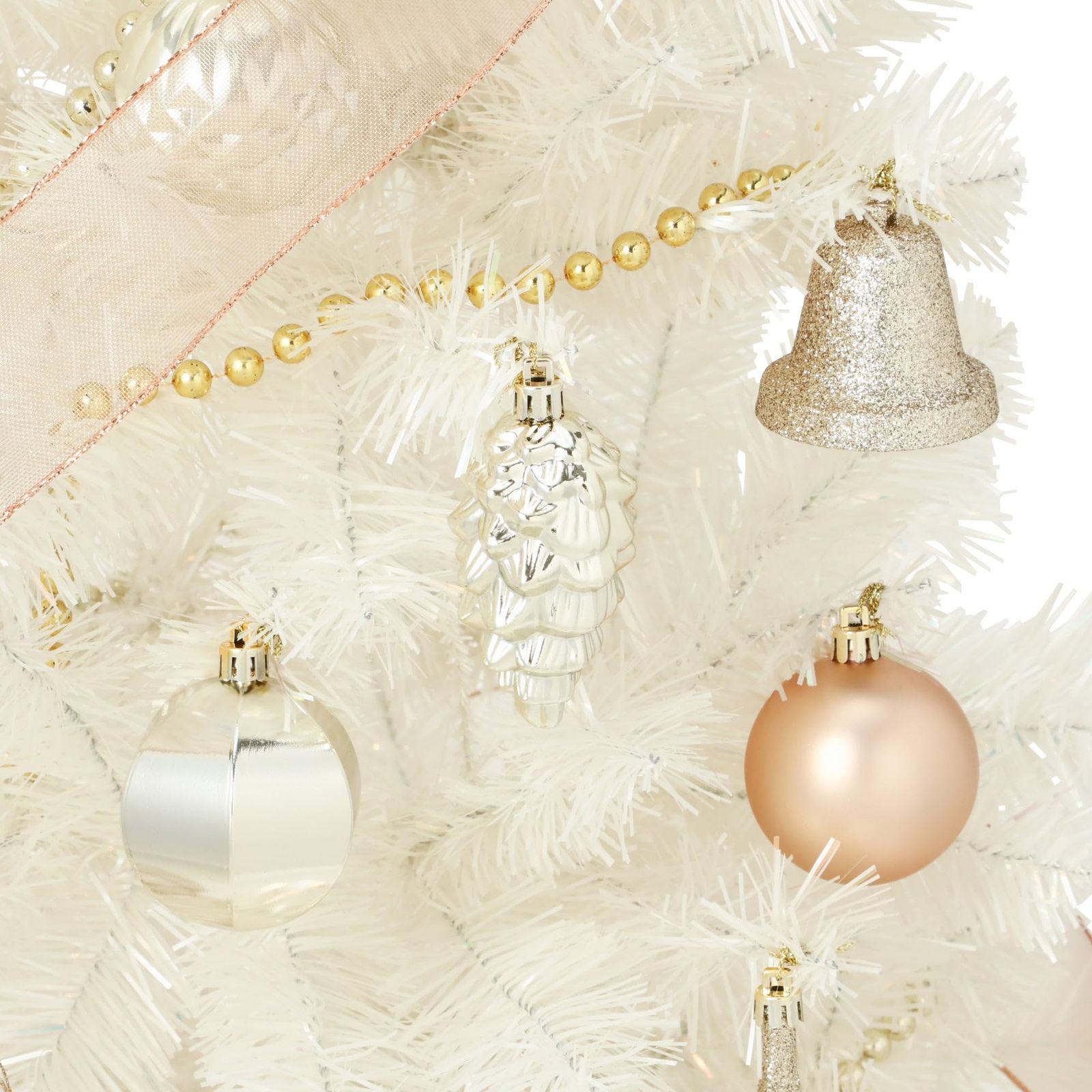 Francfranc フランフラン クリスマスツリー スターターセット 150cm ホワイト モデル