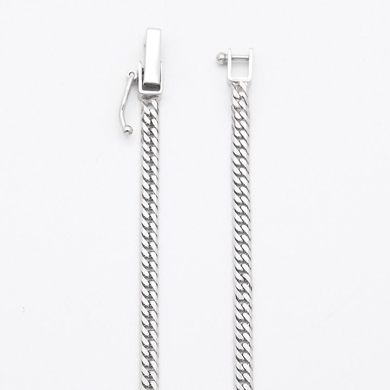 PT850(プラチナ) 喜平ネックレス 6面カットダブル 12.2g 55cm 新品 