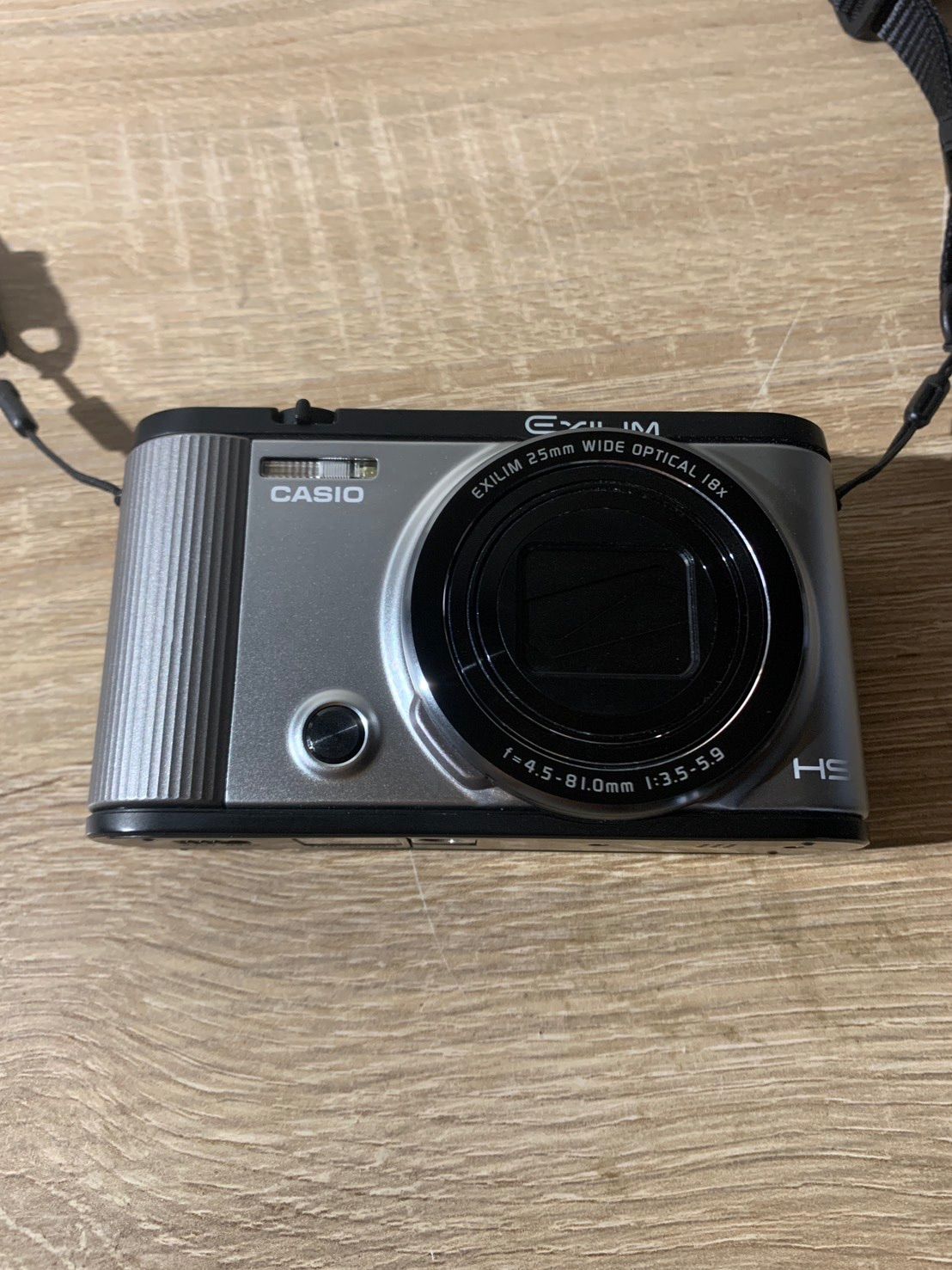 6188 Casio EXILIM EX ZR 1600 シルバー デジカメ