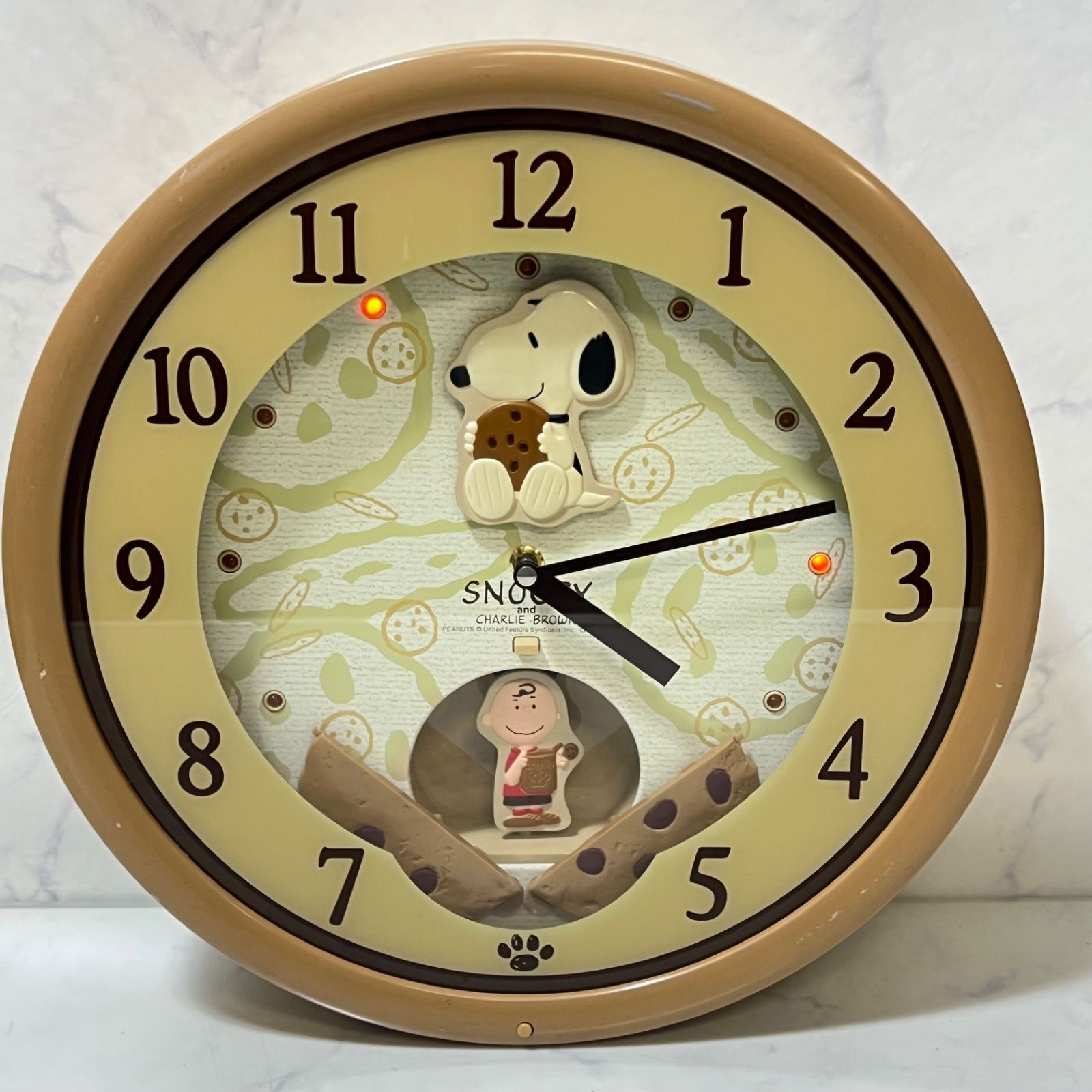 からくり時計 スヌーピー CITIZEN 12曲メロディ 4MH772 T0532G PM-DH3