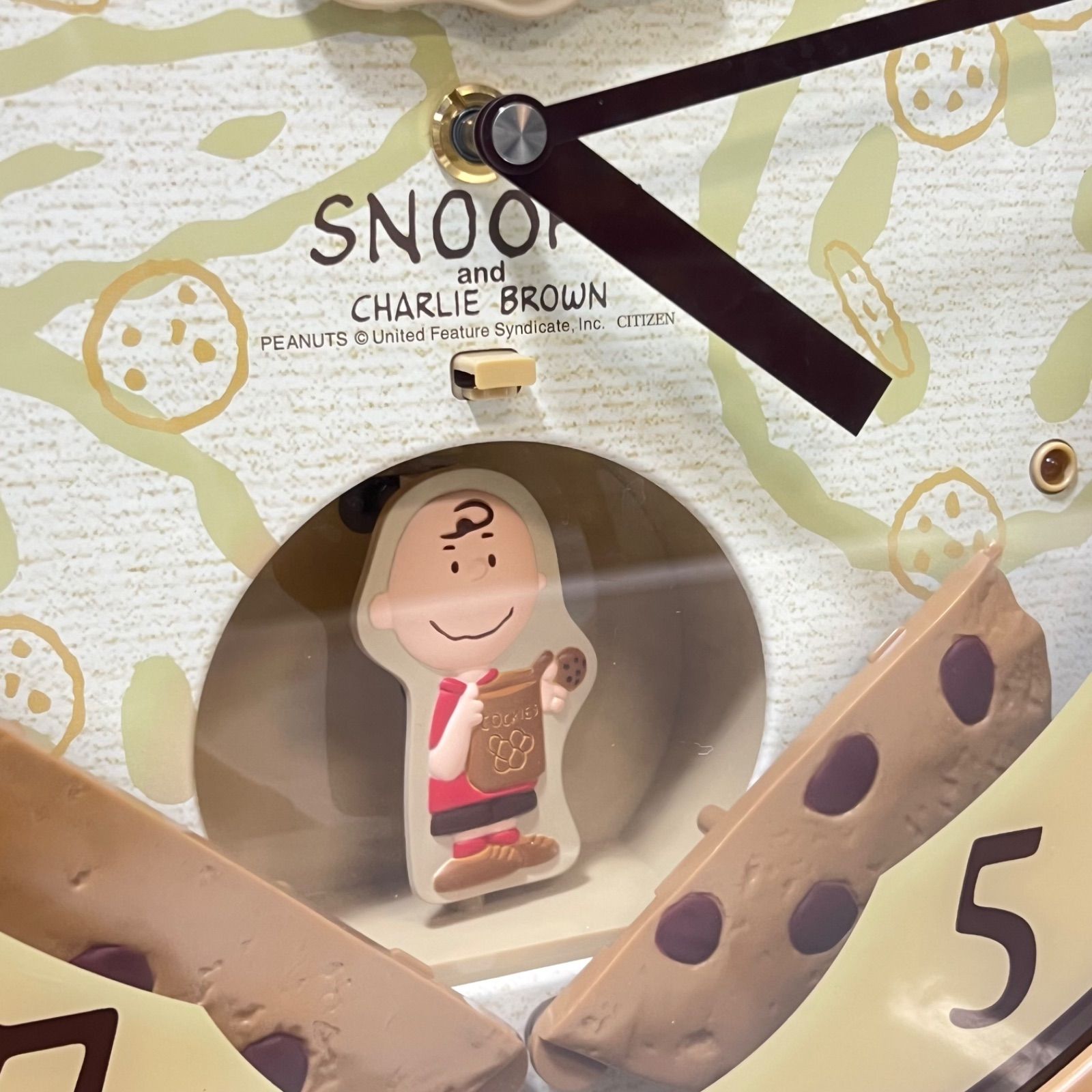 からくり時計 スヌーピー CITIZEN 12曲メロディ 4MH772 T0532G PM-DH3