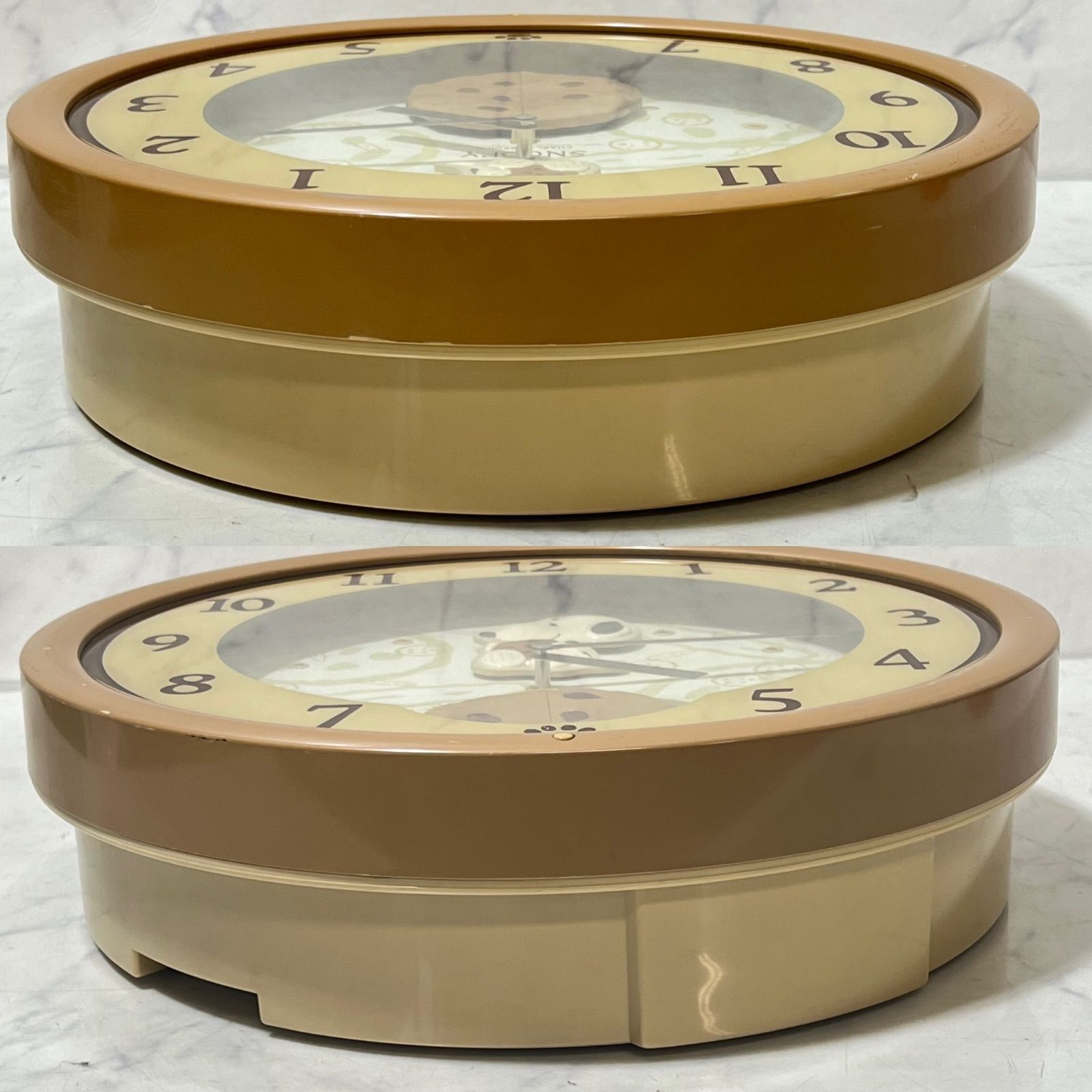 シチズン　スヌーピー からくり時計 　メロディ掛け時計－３ からくり時計 スヌーピー CITIZEN 12曲メロディ 4MH772 T0532G PM-DH3