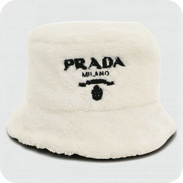 プラダ PRADA 帽子 レディース PR90491 テリークロス バケットハット