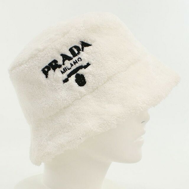 プラダ PRADA 帽子 レディース PR90491 テリークロス バケットハット