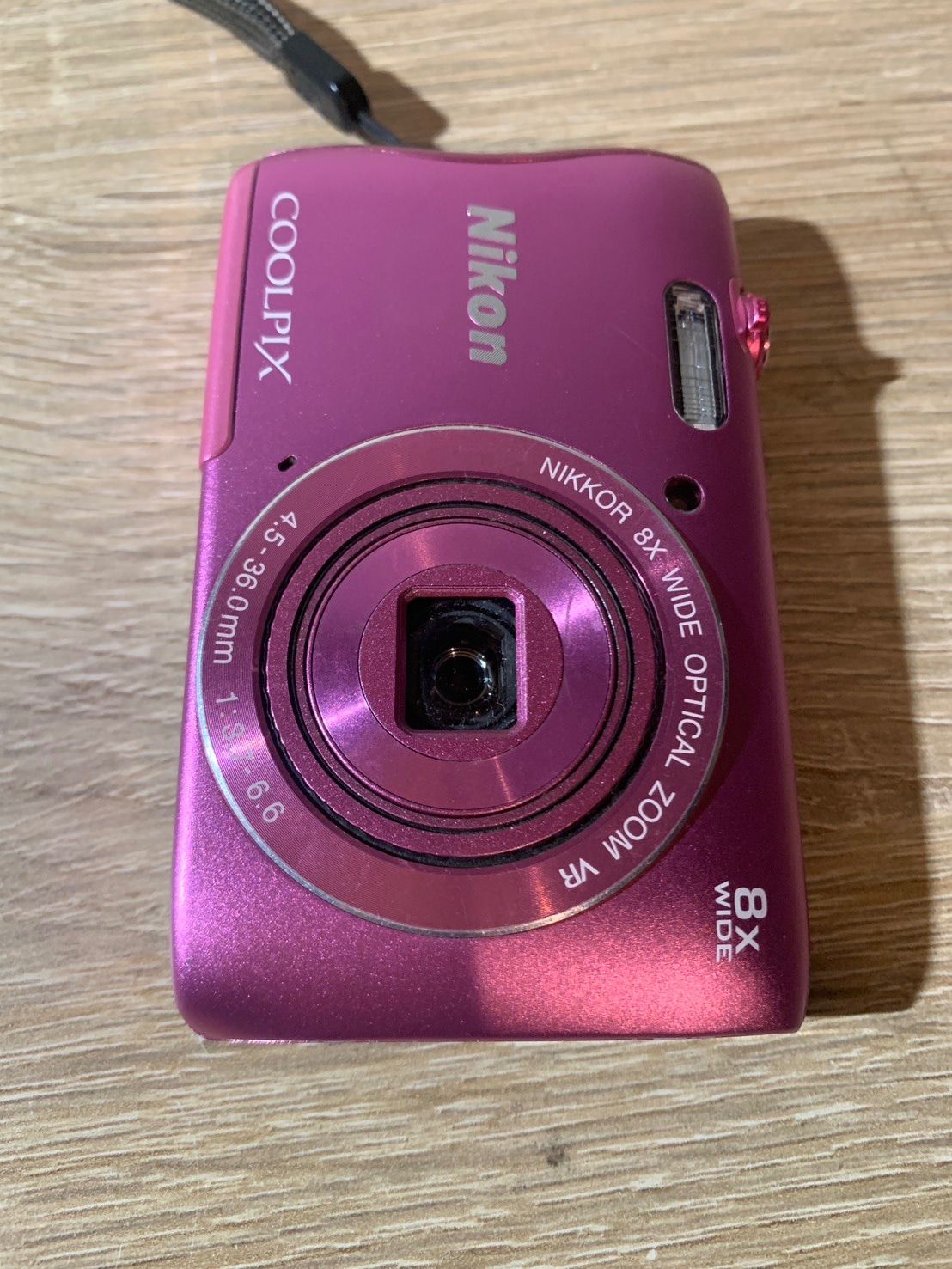 【ジャンク品】Nikon COOLPIX S3700 ピンク Nikon Coolpix S3700 20.1 Megapixel Compact Camera, Pink - Walmart.com