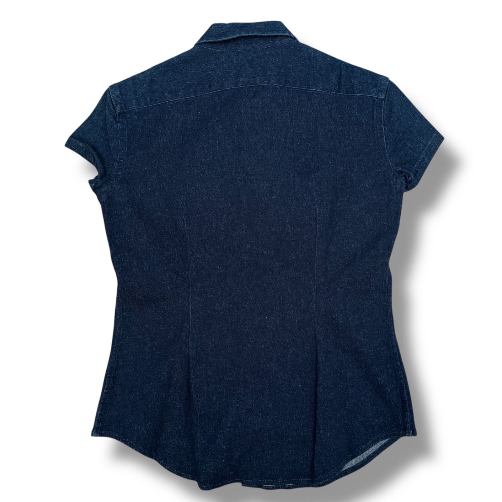 ◻︎【RALPH LAUREN/POLO SPORT】 デニム 半袖シャツ 赤ポニー