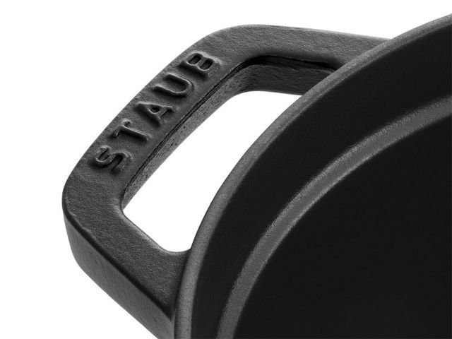 ピコ ココット 22cm ラウンド シャイニーブラック ストウブ staub