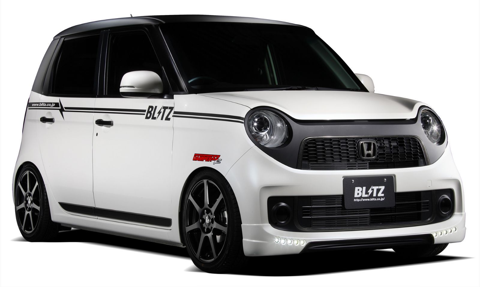 BLITZ ブリッツ AERO SPEED R-Concept エアロスピード Rコンセプト N-ONE Premium JG1 フロントリップスポイラー LEDライトセット 60148 FFCRYSTALESIA_COM