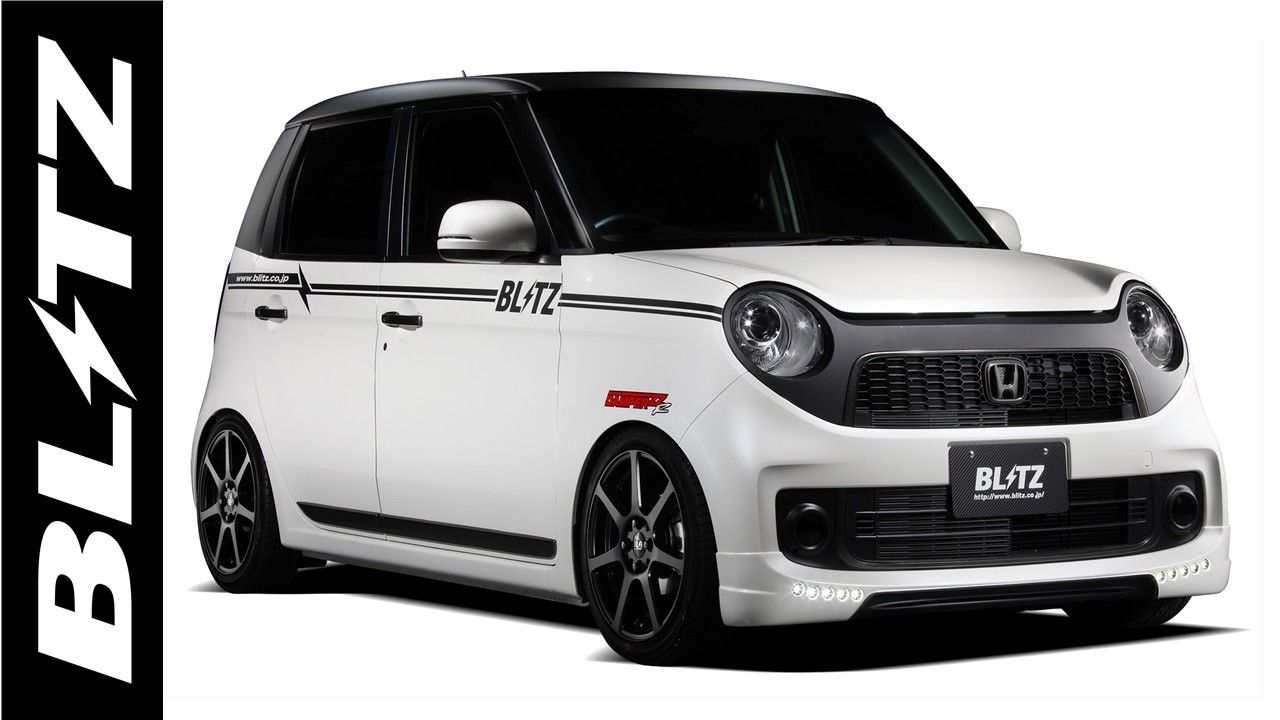 BLITZ ブリッツ AERO SPEED R-Concept エアロスピード Rコンセプト N-ONE Premium JG1 フロントリップスポイラー LEDライトセット 60148