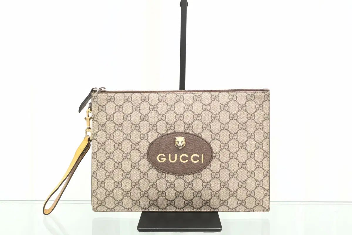 グッチ NEOヴィンテージ GG Supreme ポーチ クラッチバッグ 473956
