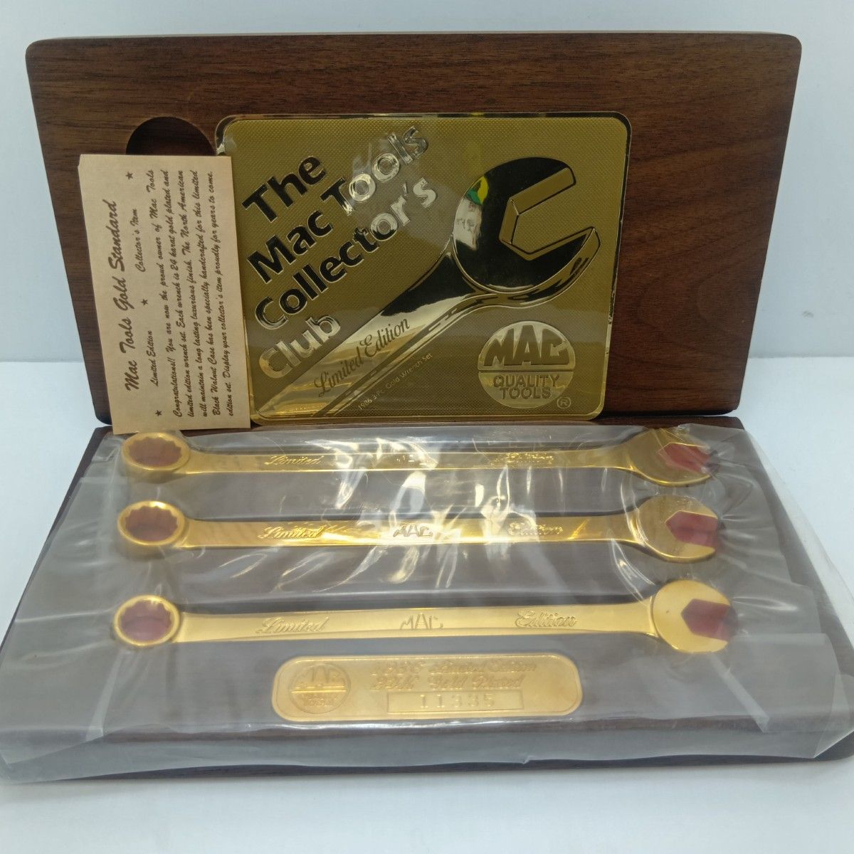 MAC TOOLS マック メガネレンチセット