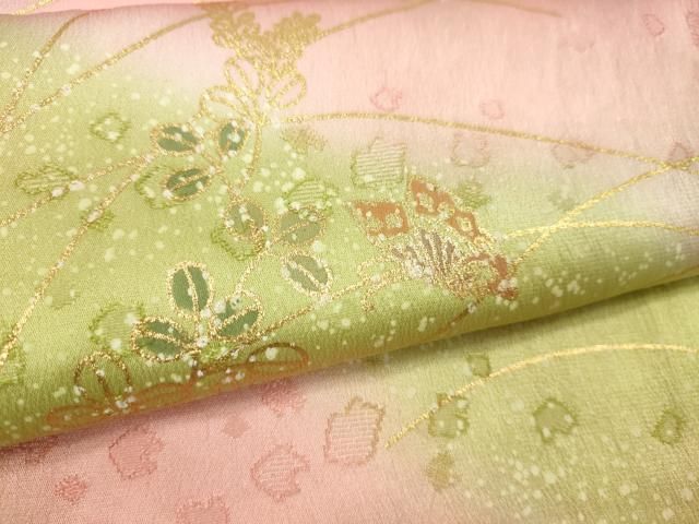 帯揚げセット 萩蝶文