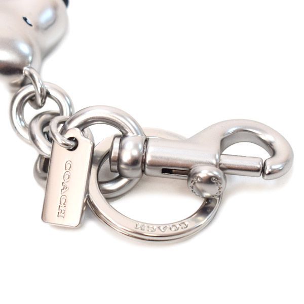 SNOOPY COACH メタルキーホルダー コーチ スヌーピー キーリング コーチ キーホルダー スヌーピー COACH プレーテッドメタル ピーナッツ