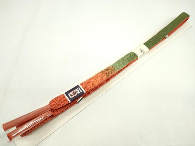 帯揚げセット 鬘帯流水吉祥蝶文