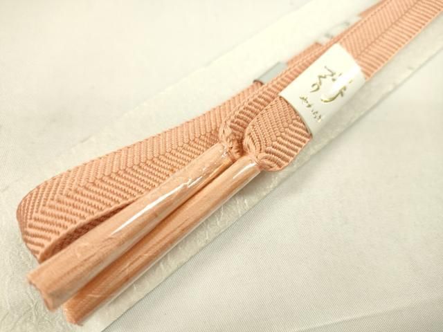平和屋着物○和装小物 帯締め・帯揚げセット 舞桜文 暈し染め 笹浪組