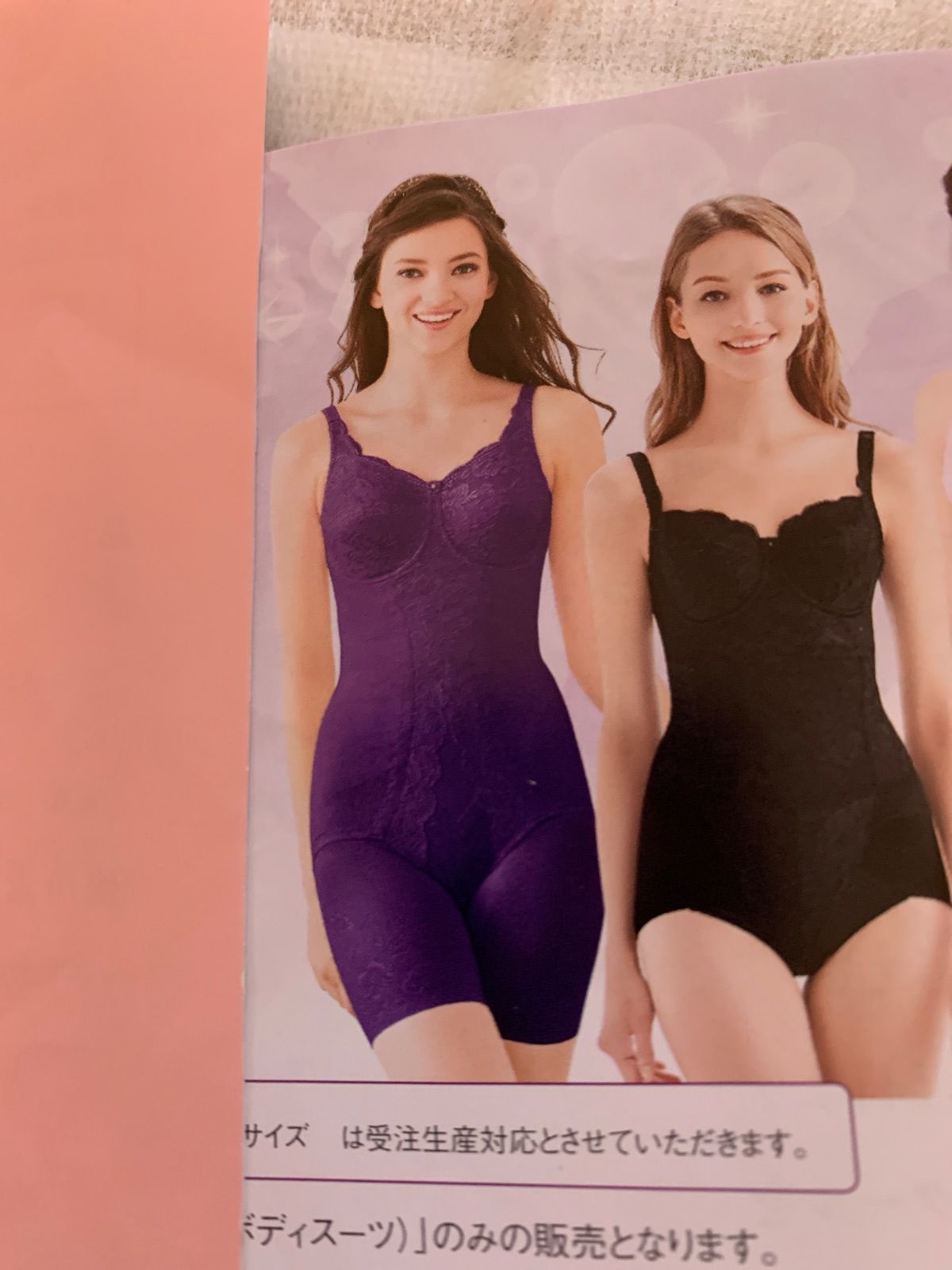 シャンデールピエゾバイオレットW76フルロングガードル