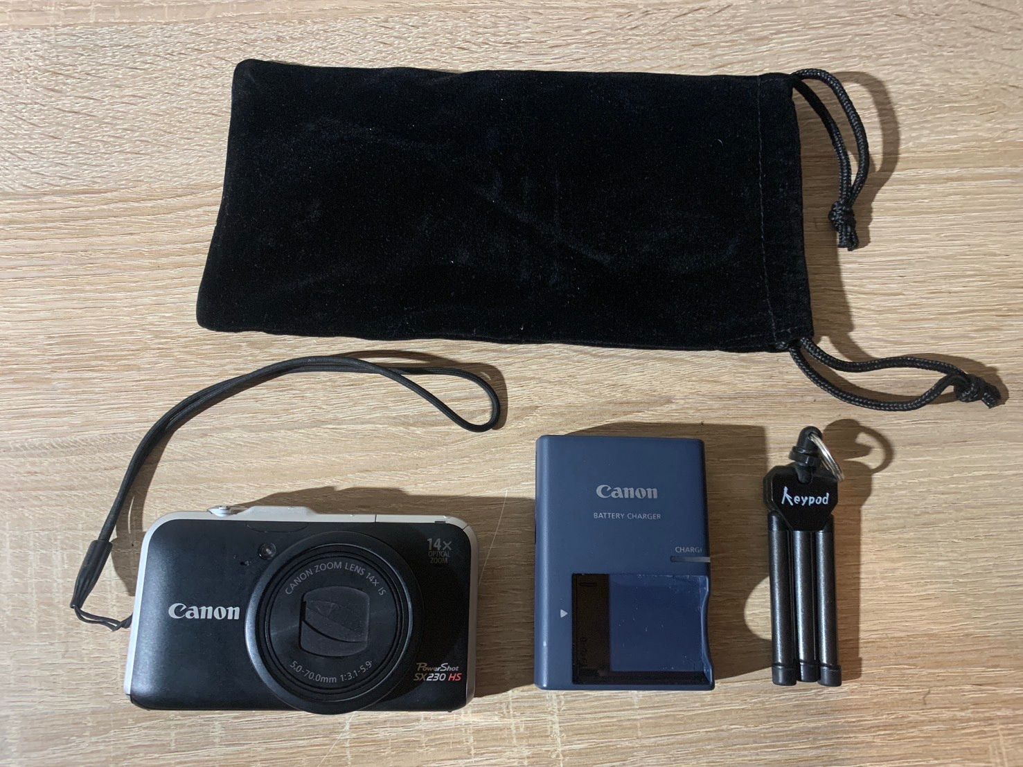 6195 Canon PowerShot SX 230 HS ブラック デジカメ