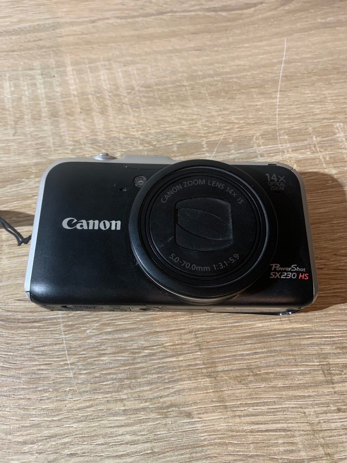 6195 Canon PowerShot SX 230 HS ブラック デジカメ