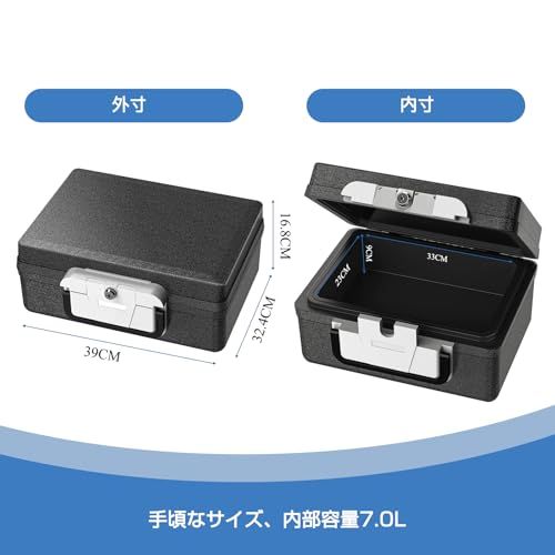 7.0L 外寸W39×D32.4×H16.8CMmp