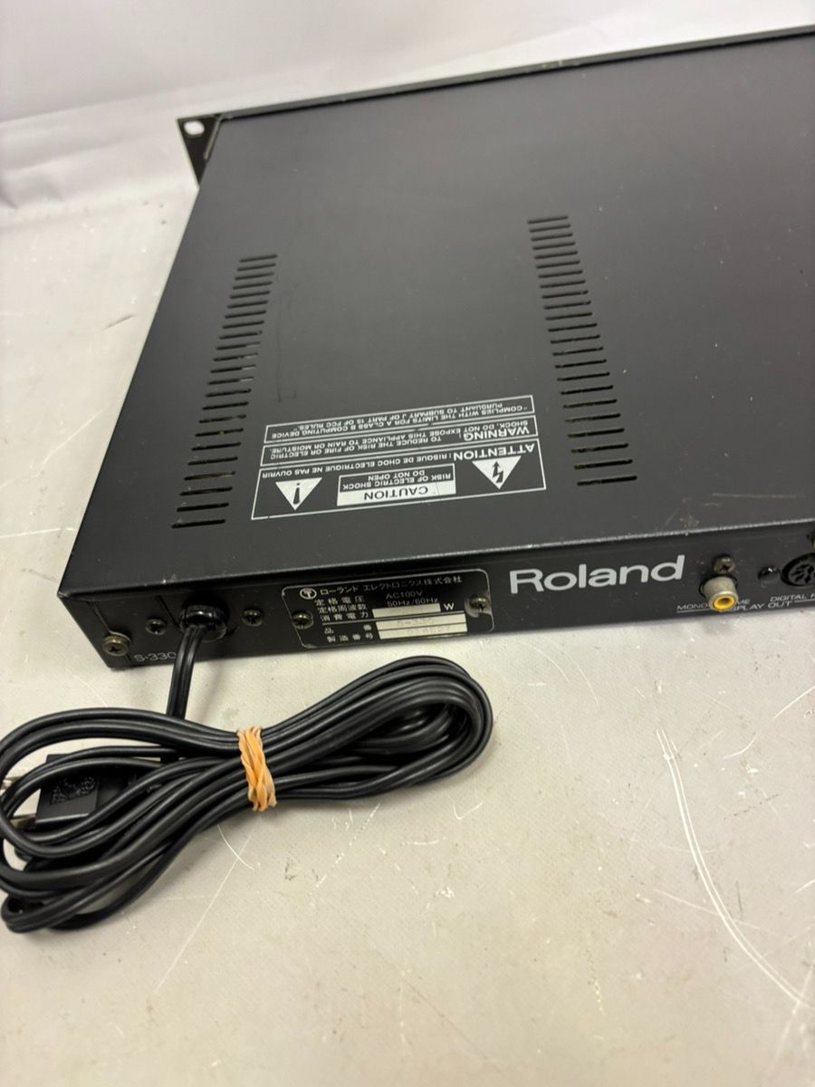 Roland S-330 Digital Sampler 動作品 ローランド サンプラー 本体のみ z-2329 WWW_TRAVELLANDINDIA_COM