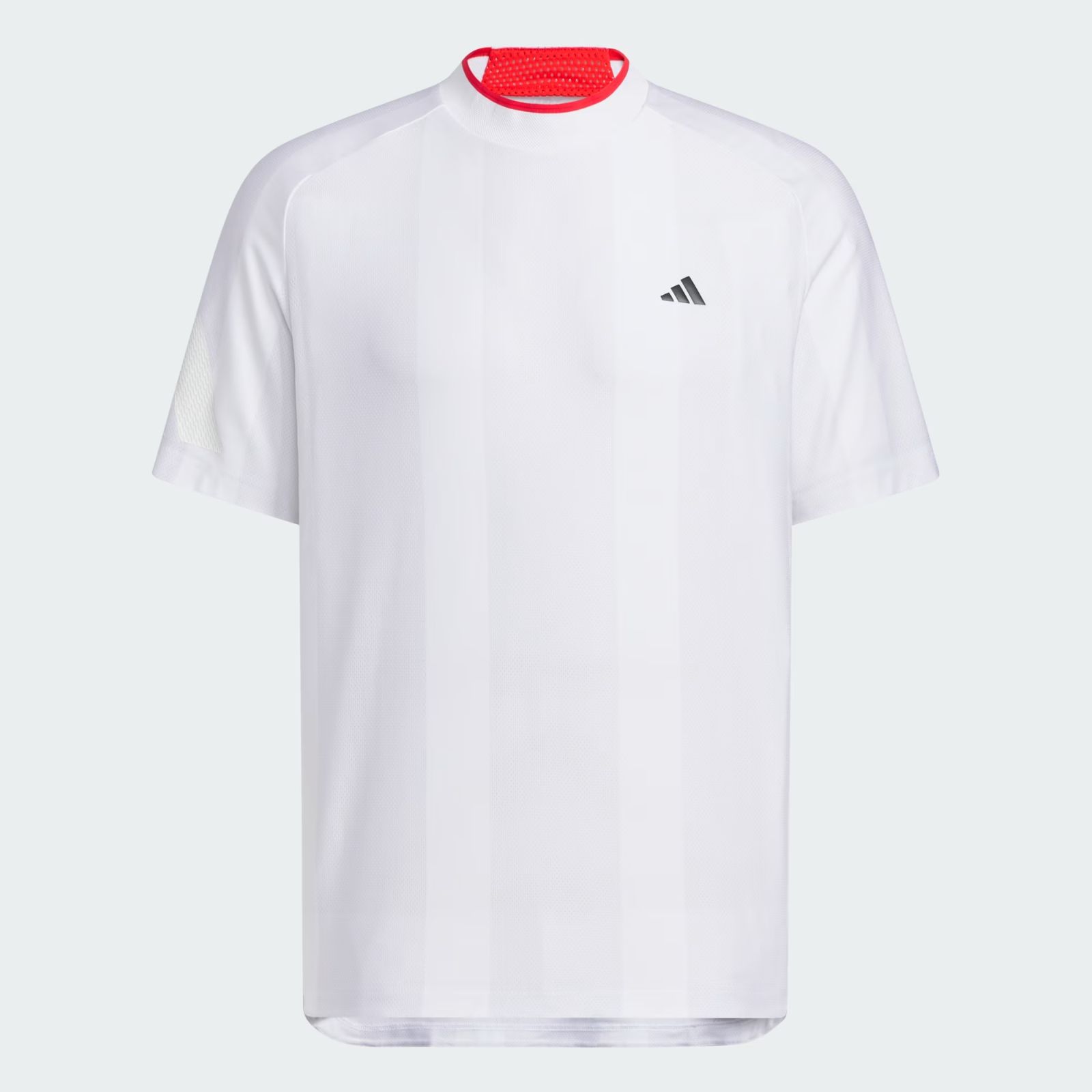 当店在庫品 ゴルフ アディゼロ メッシュ モックネック 半袖シャツ JE8330