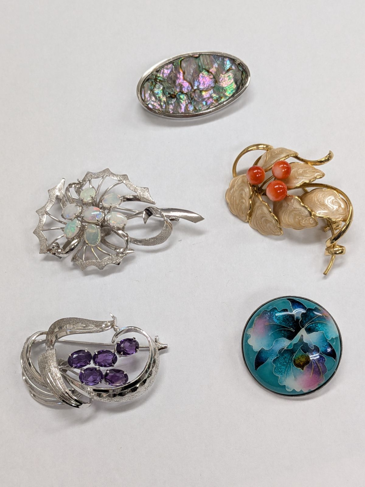 遺品整理 まとめて ジュエリー ブランドあり Daisy D ORLAN ブローチ ネックレス リング SILVER925あり K18GP